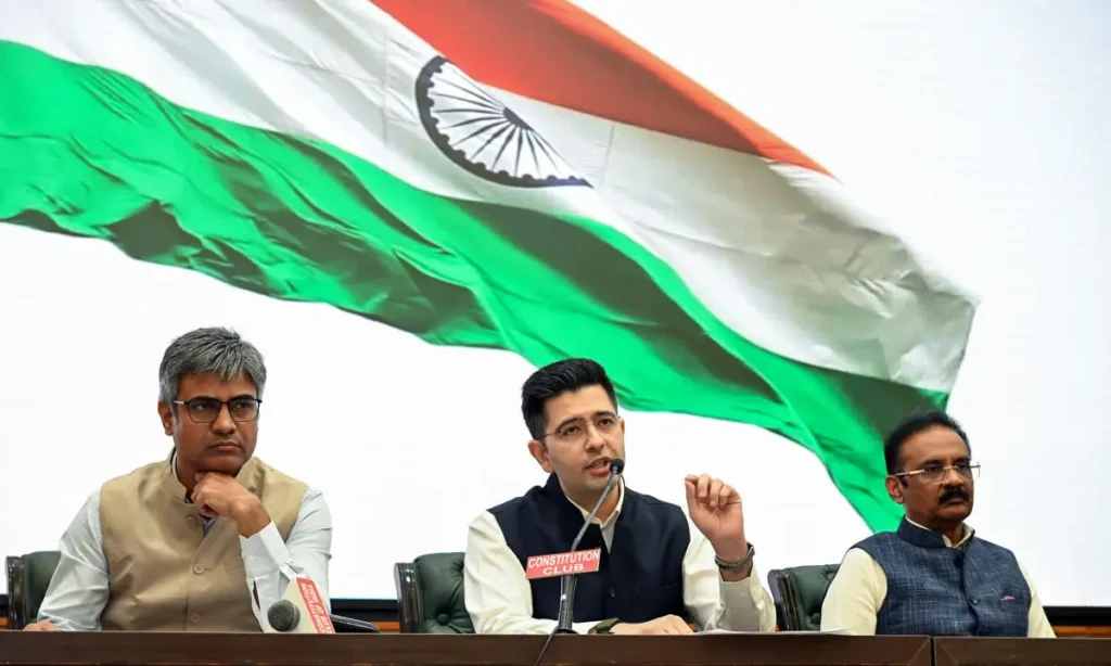 7 AAP Rajya Sabha MP joins the BJP following Raghav Chadha